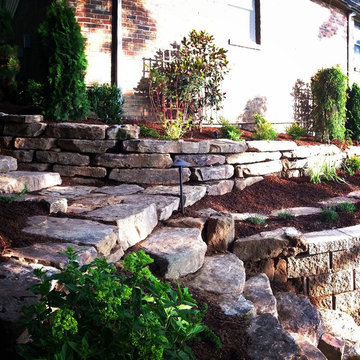 Lookout Mountain Stone Walls and Landscape