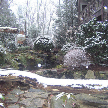 Lost Trail Landscape Design, Build, with Water Feature (Fountain/Pond)