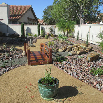 Low Water Use Garden in Rancho Bernardo San Diego