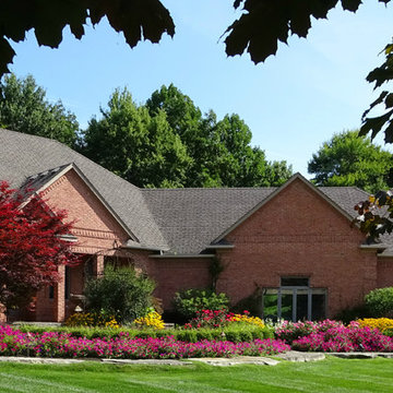 Macomb County, MI Front Yard Residential Landscape