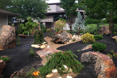 Traditional garden in Boise.