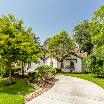 Mediterranean Villa Style Custom Home