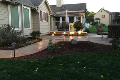 This is an example of a craftsman landscaping in Milwaukee.