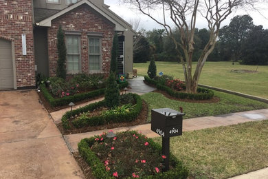 Metairie landscape design and installation