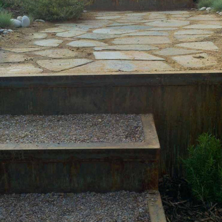 Metal Retaining Wall Photos & Ideas Houzz