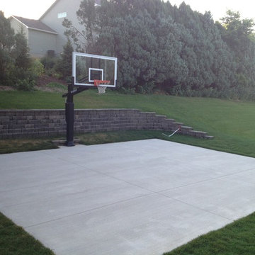 Michael A's Pro Dunk Platinum Basketball System on a 30x25 in Woodbury, MN