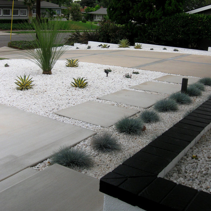 75 Mid-Century Modern Front Yard Ideas You'll Love - July, 2022 | Houzz