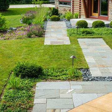 Mid century Vibe Bluestone Walk - Bayside