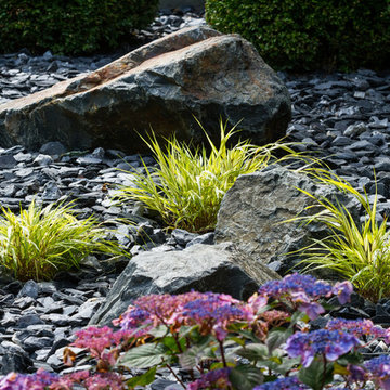 Mid century Vibe Front Yard - Bayside