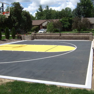 Mike C's Hercules Platinum Basketball System on a 44x30 in Columbus, OH
