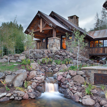 Mine Style Rustic Mountain Lodge