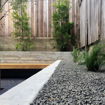 Minimal Japanese-Inspired Outdoor Room