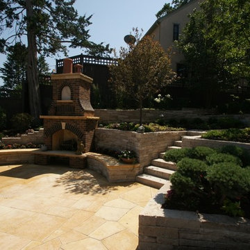 Minneapolis Outdoor Fireplace