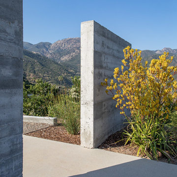 Mission Canyon Hilltop Landscape and Pool