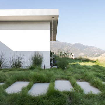 Mission Canyon Hilltop Landscape and Pool