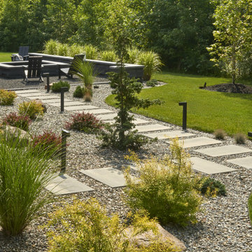 Modern Backyard Oasis in Moorestown, New Jersey