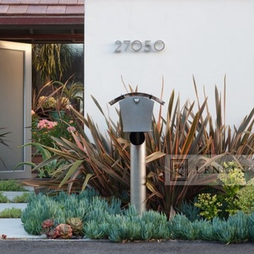 Modern Beach House Entry