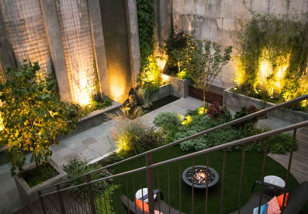 Contemporaneo Giardino by Outside Space NYC Landscape Design