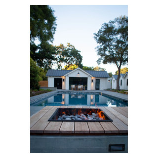 Modern Farmhouse Campagne Jardin San Francisco Par Terra Ferma Landscapes Houzz