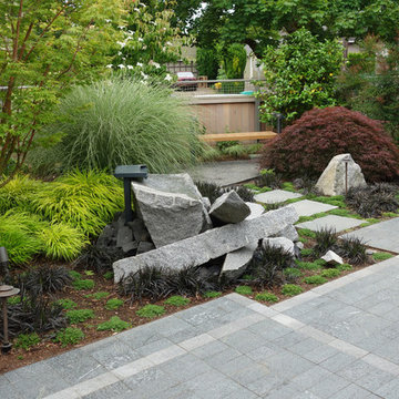 Modern Industrial Japanese Garden