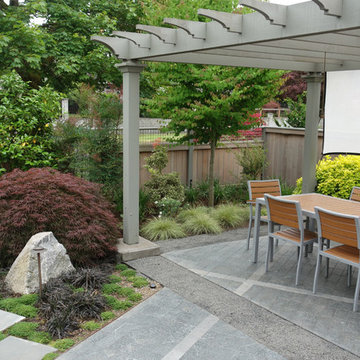 Modern Industrial Japanese Garden