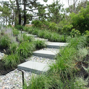 Modern Oceanfront Landscape - Cohasset