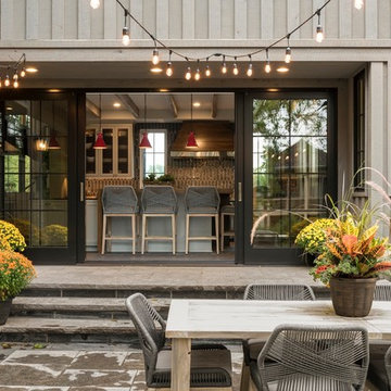 Modern Sunken Courtyard | Dream Home Landscape Design