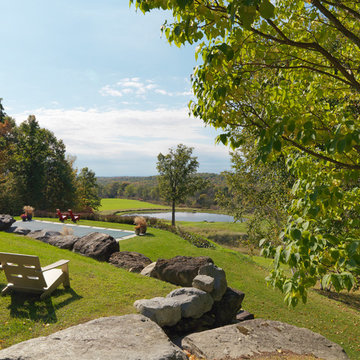 Modern Vermont Farmhouse Pool