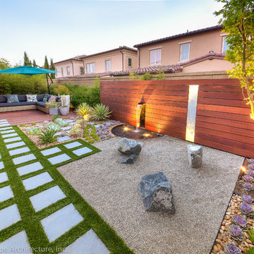 Modern Zen Garden Green Design