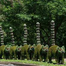 Whimsical topiary