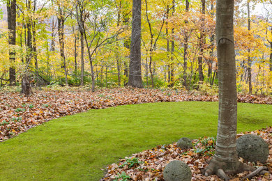 Design ideas for a traditional landscaping in Nashville for fall.