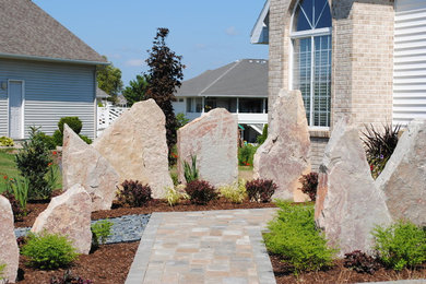 Photo of a contemporary landscaping in Grand Rapids.