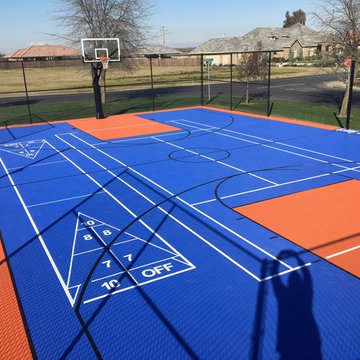 Multi Game Courts with Pickelball