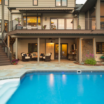 Multi-Level Outdoor Living | A Vadnais Heights Residence