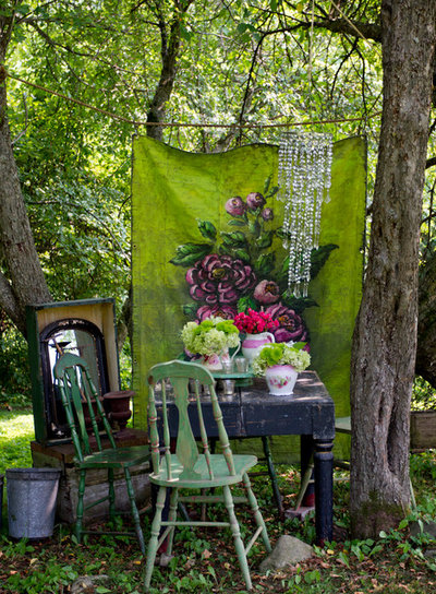 Shabby-Chic Style Garden by Rikki Snyder