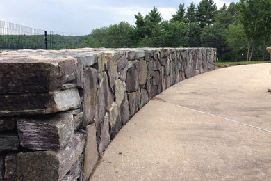 N. Andover stone wall