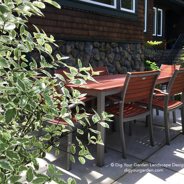 Narrow Sausalito, CA Landscape Transformed For Outdoor Enjoyment & Usable Space