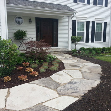 Natural Stone Front Entrance
