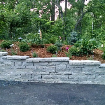 Natural Stone Front Entry Remodel