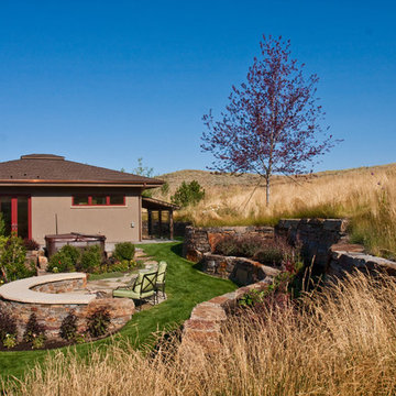 Natural Stone Mountain Landscape