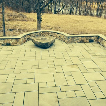 Natural Stone Outdoor Fire Pit