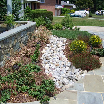 Natural Stone Swale