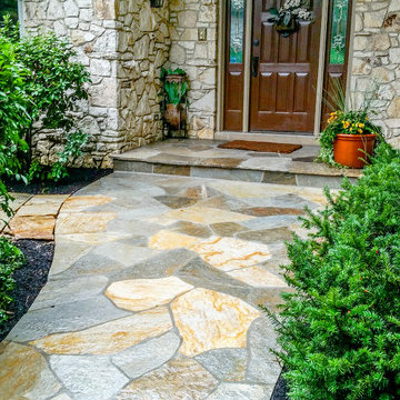 Natural Stone Walkway