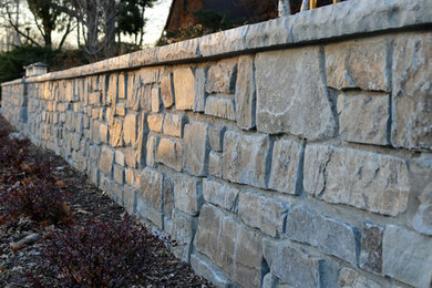 Natural Stone Wall Project