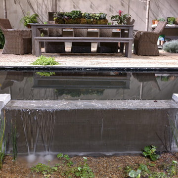 Natural Swimming Pool. 2014 Chicago Flower and Garden Show
