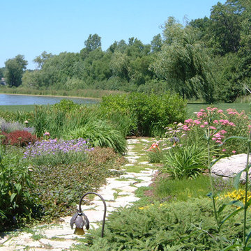 Natural Walkway to Lake