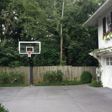 Neil M's Pro Dunk Platinum Basketball System on a 43x22 in Atlanta, GA