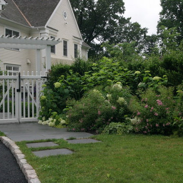 New Canaan Greek Revival - Pool Gate and Arbor