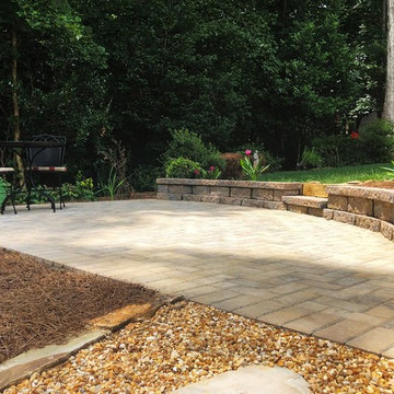 New Walkways and Driveway in Dunwoody