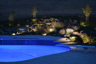 Inspiration for a contemporary landscaping in Other.